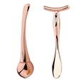 thumbnail image 1 of Boc 2Pcs Eye Massagers Improve Contours Safe Zinc Alloy T-shaped Facial Rollers for Gift, 1 of 10