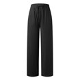 thumbnail image 4 of Women Pants Bell Bottoms Multi Colored Slim Trousers Ladies Work Leggings, 4 of 5