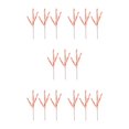 thumbnail image 2 of Baohd 3x Realistic Appearance Artificial Plants Nature S Charm To Space Easy To Clean orange pink 5Set, 2 of 6