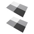 thumbnail image 1 of Luxshiny 2Pack Heat Resistant Table Mats Black PVC Craft Mats to Protect Table, 1 of 7