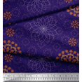 thumbnail image 3 of Soimoi Cotton Cambric Fabric Mandala Decorative Fabric Prints by Yard 56 Inch Wide, 3 of 3