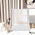 thumbnail image 4 of LAICAIW Vrai Miroir Non Inversant, Miroir Non Inversant, Miroir de Table Triangulaire Fixe pour Image Vraie, Miroir Real Me, Miroir de Maquillage de Table Non Inversant, Miroir de Coiffeuse Non Grossissant, 4 of 7