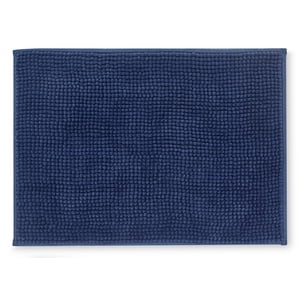 Mainstays Noodle Navy Bath Rug, 17" x 24"