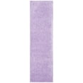 thumbnail image 3 of SAFAVIEH August Shag Collection 2'3" x 6' Lilac AUG900V Solid 1.2-inch Thick Runner Rug, 3 of 4