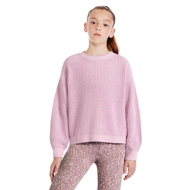 George Girls' Crew-Neck Chenille Pullover