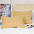 thumbnail image 2 of Unique Bargains 1800 Microfiber Zippered Pillowcases 2pcs, 2 of 11
