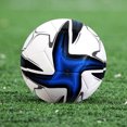 thumbnail image 4 of VONKY Machine Stitched Soccer Ball For Exceptional Air Retention Machine Stitched Panels For Added blue, 4 of 6