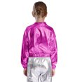 thumbnail image 4 of Doomiva Ensemble de Performance Jazz Moderne pour Garçons et Filles Vêtements de Danse de Rue Hip Hop 2 Pcs Rose Vif 14, 4 of 5