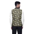 thumbnail image 3 of Atasi Skull Printed Wedding Jackets For Men Nehru Jacket Waist Coat For Wedding & Festive Season-Large, 3 of 4