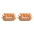 thumbnail image 4 of maskred Raised Rim Dog Bed Snug Sleeping Spot For Beloved Pet Two Size For Choice Polyester Dog Kennel Pet Bed Washable Dog Bed khaki S 2Set, 4 of 6