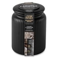 thumbnail image 3 of Thyme & Table, Medium Ceramic Black Ribbed Kitchen Organization Jar, Black, 3 of 6