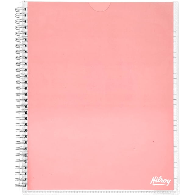 Hilroy® Custom Poly Notebook, Coral