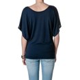 thumbnail image 2 of Bella + Canvas Ladies' Flowy Draped Sleeve Dolman T-Shirt, 2 of 5