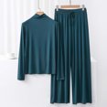 thumbnail image 1 of Weiqiqre Pyjamas pour Femmes Pyjamas Rafraîchissants Ensembles d'Été Assortis Manches Courtes Ensemble de Détente Femmes, 1 of 3