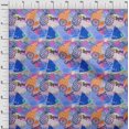 thumbnail image 4 of oneOone Cotton Silk Blue Fabric Tropical Fruits Craft Projects Decor Fabric Printed By The Yard 42 Inch Wide, 4 of 4