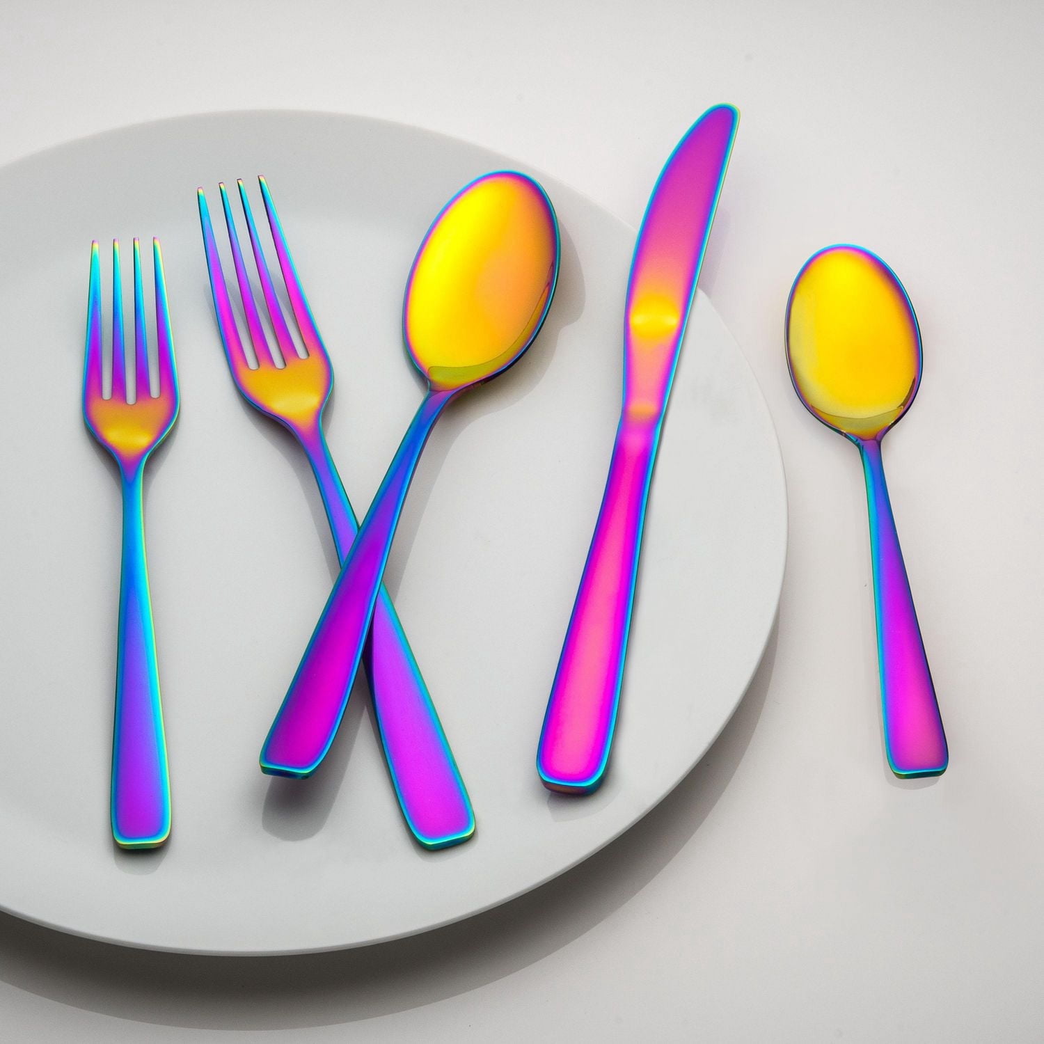 Cambridge Cranston Rainbow Mirror 20 Piece Flatware Set - Walmart.ca
