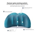 thumbnail image 4 of Foam Car Neck Pillow Protective Lumbar Back Support Breathable Car Headrest Cushion Relieve Stress Car Seat Pillow, 4 of 6
