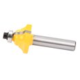 thumbnail image 4 of LHCER 8mm Double Roman Ogee Cutter, Woodworking Milling Cutter, For Wood Line Handrail Line, 4 of 8