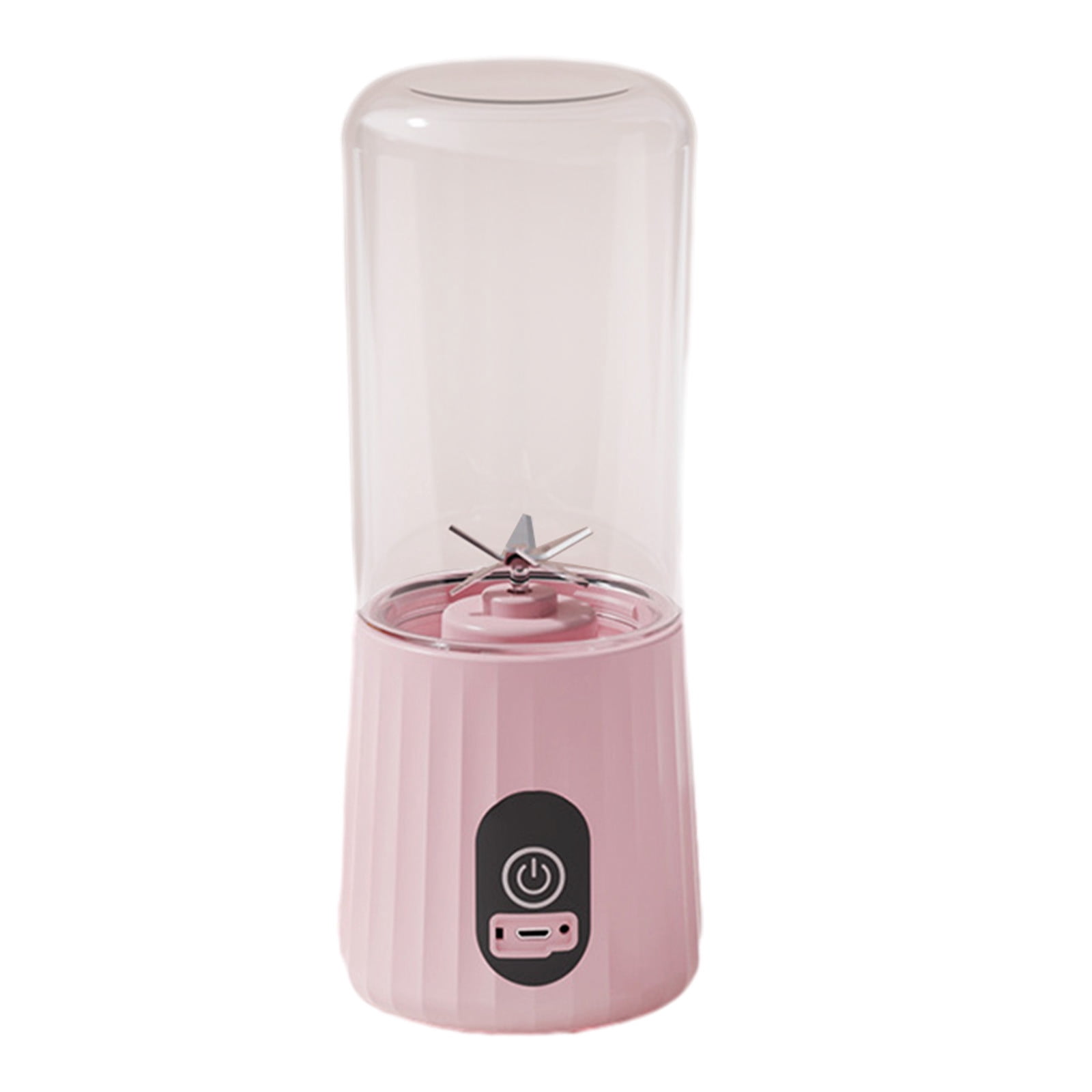 USB Rechargeable Portable Blender with 6 Stainless Steel Blades, 350mL Capacity, Powerful Motor for Shakes and Juices, Easy to Clean, Perfect for Travel, Outdoor, and Home