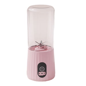 USB Mélangeur portable rechargeable avec 6 Lames en acier inoxydable, 350mL Capacité, moteur puissant pour les secousses et les jus, facile à nettoyer, parfait pour le voyage, l'extérieur et la maison
