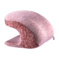 thumbnail image 3 of Tachiuwa Oreiller Repose-Tête Ergonomique Multifonctionnel en Mousse à Mémoire de Forme pour Chaise de Bureau Rouge, 3 of 9