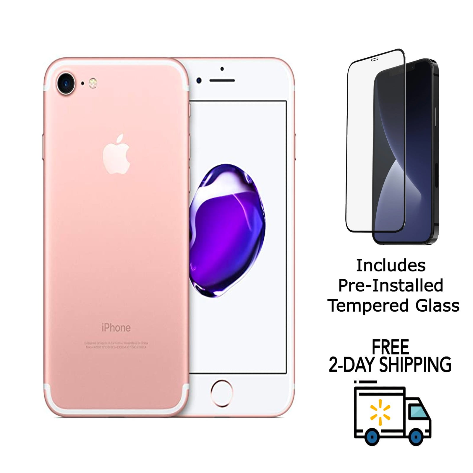 Refurbished Apple iPhone 7 A1660 (Fully Unlocked) 32GB Rose Gold