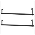 thumbnail image 1 of Carbon Steel Closet Rod: Expandable Hanging Bar Heavy Duty Drying Rack For Clothes Wardrobe Wire Shelving 40CM, 1 of 7