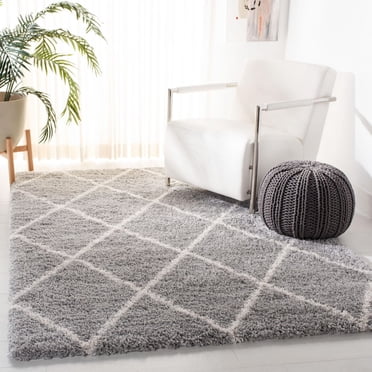 Safavieh Fontana Jamie Tapis Peluche Shag Géométrique