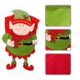 thumbnail image 4 of Christmas Decoration Christmas Dining Chair Covers, Christmas Chair Back Covers, Kitchen Chair Covers, Suitable For Christmas Holiday Festive Decoration Today' Deal #09, 4 of 6