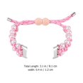 thumbnail image 2 of Weiweiguan Bracelet de Montre en Tissu Ajustable de Remplacement Compatible avec Fitbit Luxe, 2 of 7