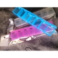 thumbnail image 2 of Weekly Waterproof Pill Organizer Portable Travel Prescription Medication Pill Case Storage Organizer Container for Pills Tablets Vitamins Capsules (Random Color), 2 of 6