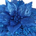 thumbnail image 3 of 5PCS Big sharp corner Christmas plus flower surround plastic three-dimensional artificial flower Decoration Ornaments, 3 of 21