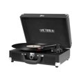 thumbnail image 1 of Victrola Vintage 3-Speed Bluetooth Portable Suitcase Record Player with Built-in Speakers | Upgraded Turntable Audio Sound| Includes Extra Stylus | Purple Glitter (VSC-550BT-GPR), 1SFA, 1 of 5