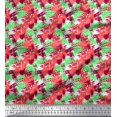 thumbnail image 1 of Soimoi Rayon Fabric circle & brush stroke Abstract Print Sewing Fabric Yard 42 Inch Wide, 1 of 1