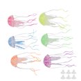 thumbnail image 2 of Artificial Jellyfish, Durable Fish  Decorations Artificial Glowing Jellyfish With Suction Cups For Fish  Aquarium For Decoration, 2 of 8