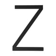 thumbnail image 2 of yulier 3" Black Address House Letter for Outside, Easy to Install 3D Modern Weather Proof Non-Rust Address Letter for Exterior House Address, Garage Gate, Street, Farmhouse Letter Z, 2 of 2
