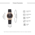 thumbnail image 3 of Jadi European And American Fashion Style Gold Dial Delicate Carved Ladies Watch, 3 of 9