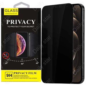 Protection de la vie privée Anti Spy Glass Screen Protecteur pour iPhone