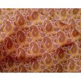 thumbnail image 4 of oneOone Silk Tabby Fabric Leaves|Floral & Paisley Block Print Sewing Fabric BTY 42 Inch Wide, 4 of 4