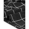 thumbnail image 5 of INSPIRE CHIC Robe-Chemise à Carreaux pour Femme à Manches Longues Boutonnée à Col Pointu m Noir, 5 of 5