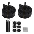 thumbnail image 2 of Tire Repair Kit,  Resistance Shock Absorption Electrical Insulation Bike Inner Tire Tube Butyl Rubber Sealing with Patches for Maintenance, 2 of 8