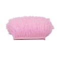thumbnail image 4 of tredstone 1 Yard Dyed Ostrich Feather Fringe Trim Ribbon Embellishment Light pink, 4 of 8
