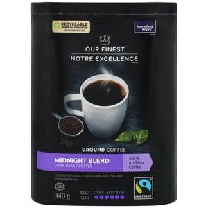 Our Finest Midnight Mélanger le café au sol