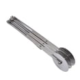 thumbnail image 4 of 3 Wheel Stainless Steel Pastry Cutter, Safe Wing Nut Adjustable Pizza Slicer Save Time Accurate  For Dough For Pizza For Baking Stainless Steel,Black Non Stick, 4 of 8