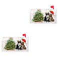 thumbnail image 3 of Youkk Housse de Canapé Inclinable Double et de Décor Résistante aux Intempéries et Robuste Imprimé Vif YTYH2309055 2Ensemble, 3 of 6