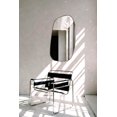 thumbnail image 1 of Mirrorize Canada 18x35 Black Asymmetrical Mirror, 1 of 5