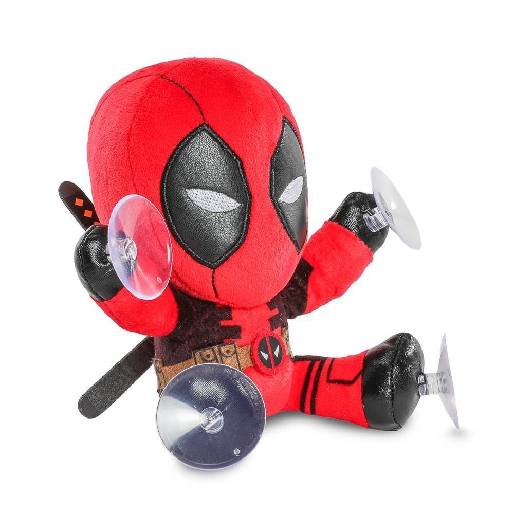 Kidrobot Autocollant de Fenêtre Deadpool & Wolverine 6" Deadpool Peluche