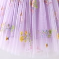 thumbnail image 5 of Robe d'Été Sans Manches pour Filles Tutu pour Filles Robes de Fée Robe en Tulle Tout-Petit 3-4 Ans, 5 of 5