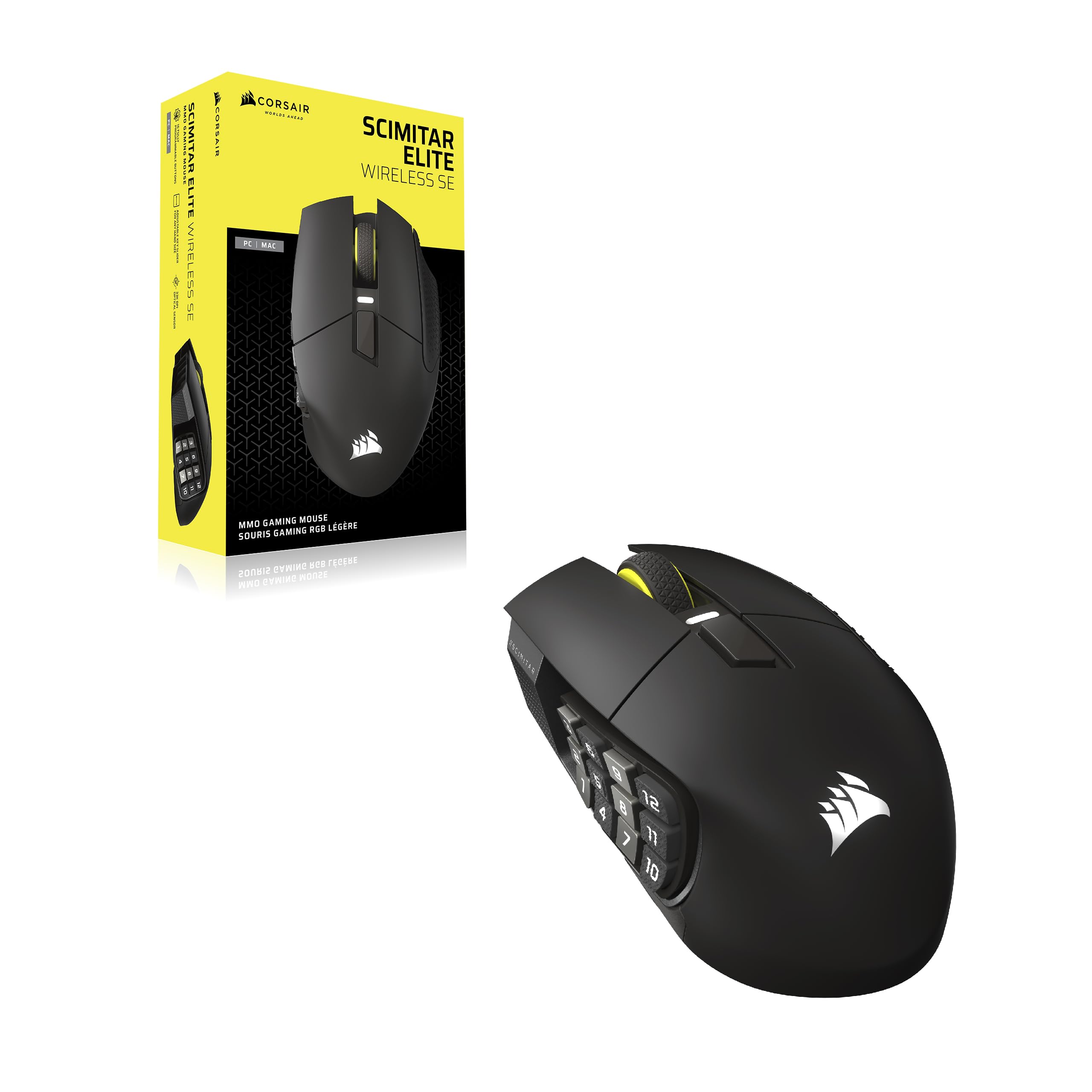 Gaming Mouse Corsair Scimitar Elite Wireless SE 33,000 DPI