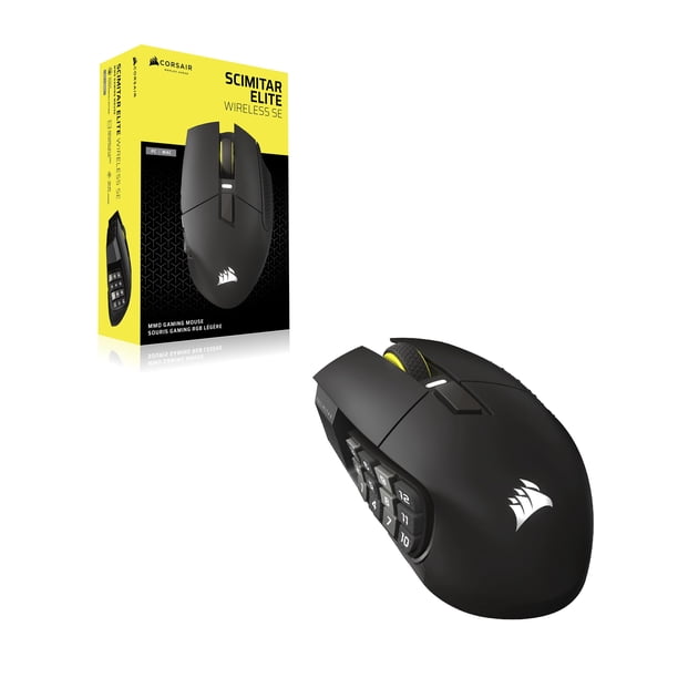 CORSAIR SCIMITAR ELITE WIRELESS SE ブラック Gaming Mouse Corsair Scimitar Elite Wireless SE 33,000 DPI